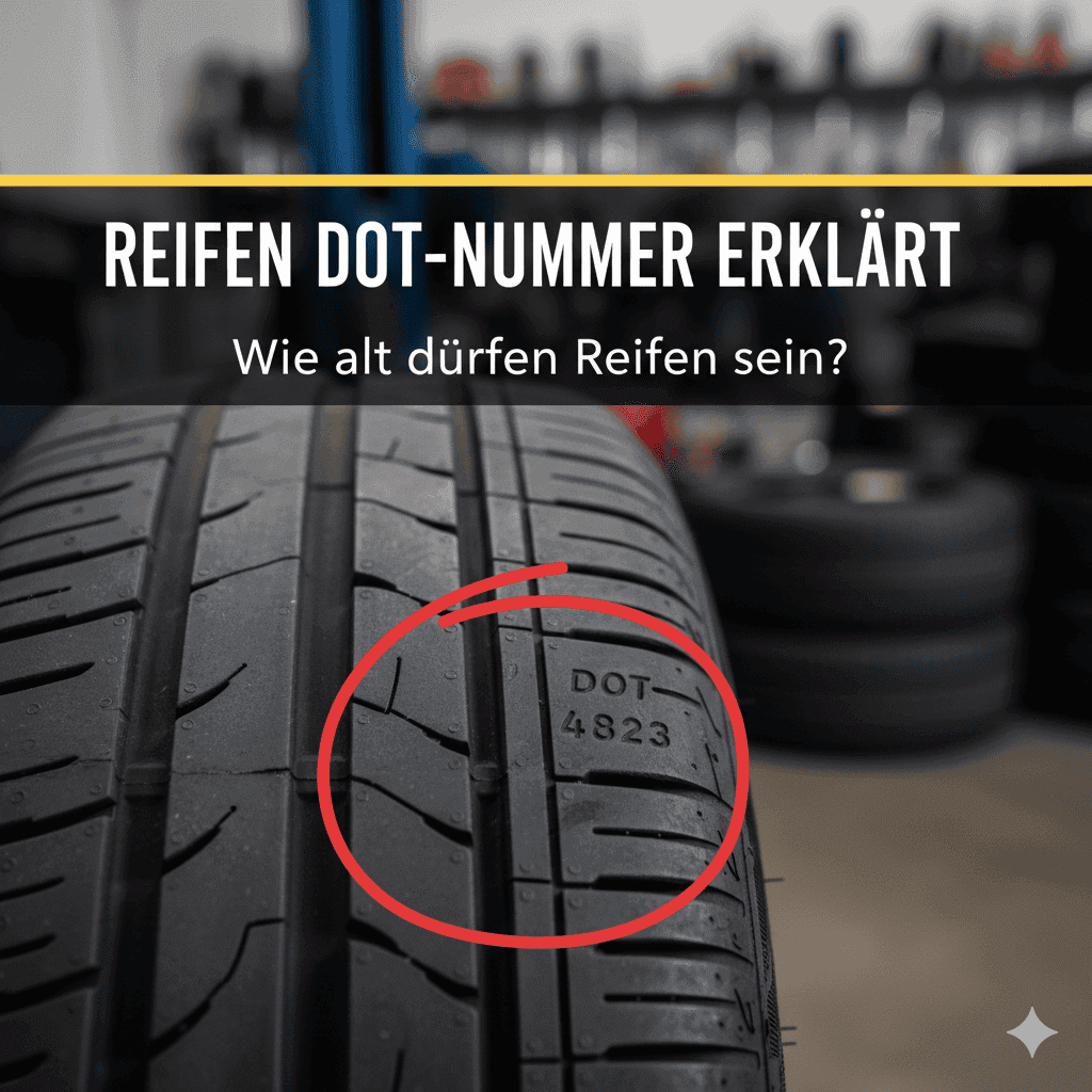 Reifen DOT-Nummer erklärt – wie alt dürfen Reifen sein?